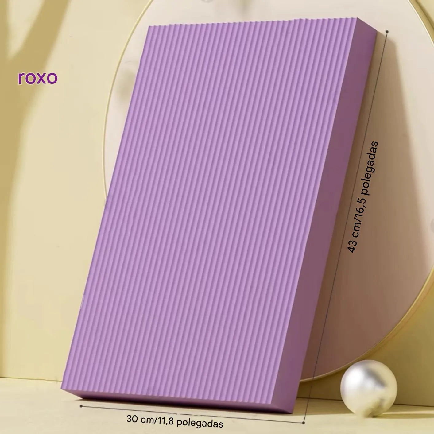 Almofada de Suporte de Neoprene Ortoluxxe para Yoga & Pilates