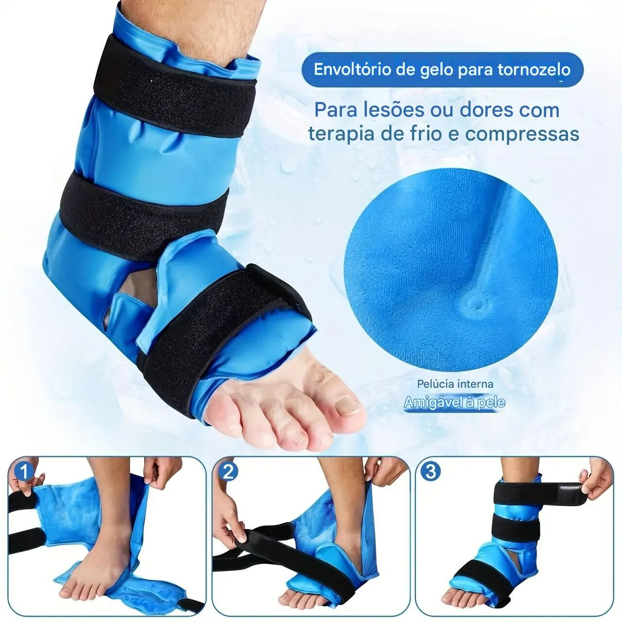 Bolsa de Gelo para Tornozelo Ortoluxxe