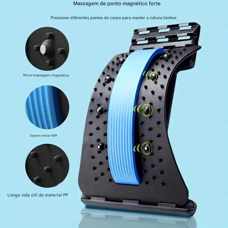 Maca Lombar Ajustável Ortoluxxe para Alívio da Dor e Massagem