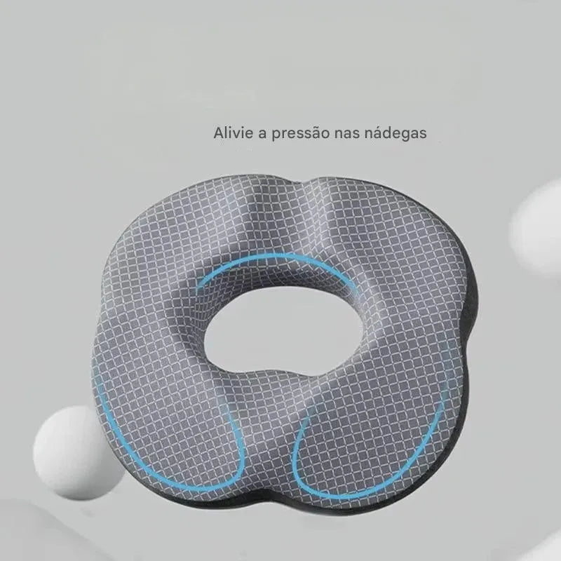 Almofada Ortopédica Alívio para Hemorroidas, Próstata e Cóccix