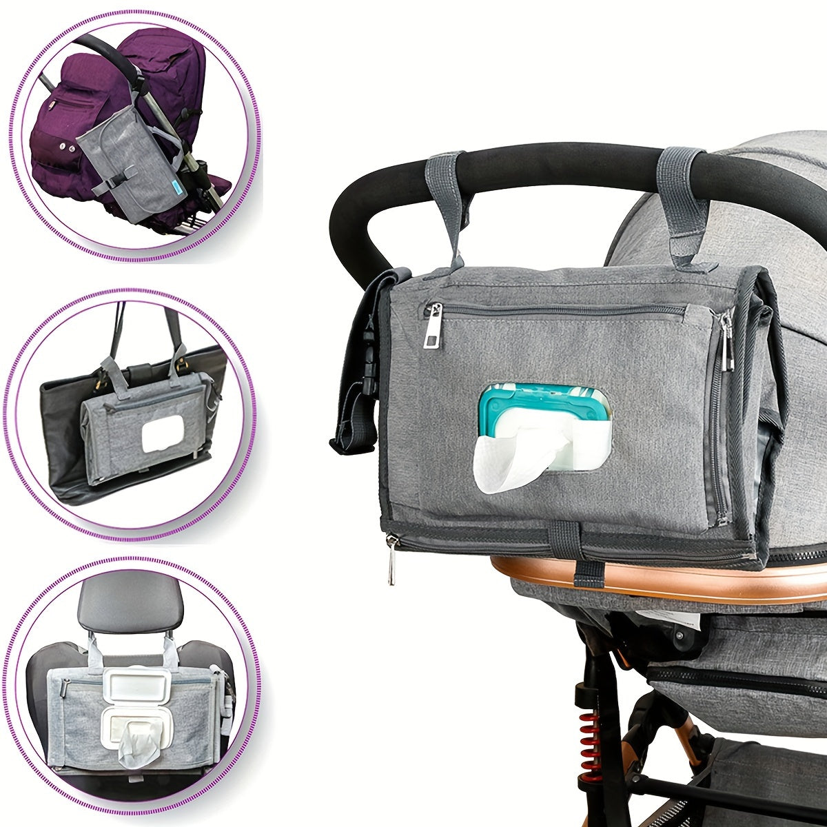 Almofada para Troca de Fraldas à Prova d'Água para Bebês Ortoluxxe