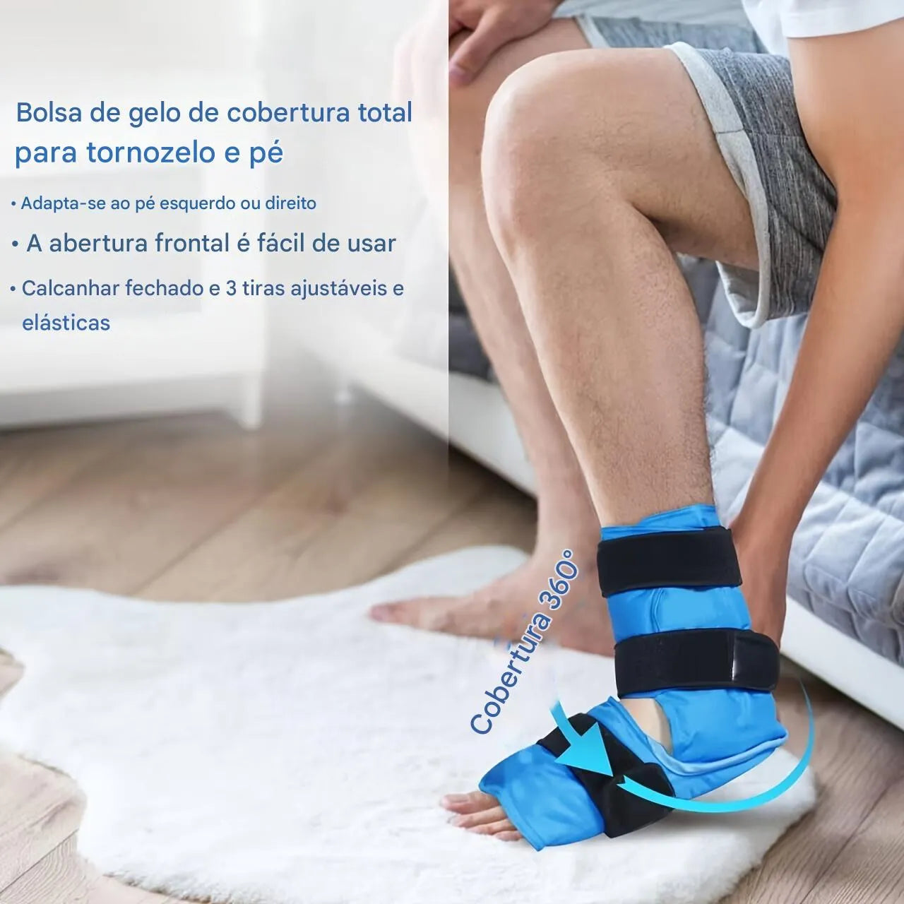 Bolsa de Gelo para Tornozelo Ortoluxxe