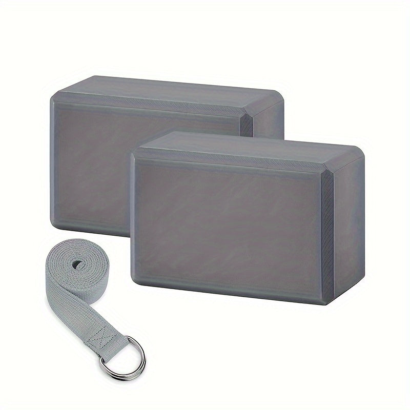 Kit 3 em 1 de Blocos de Yoga Ortoluxxe