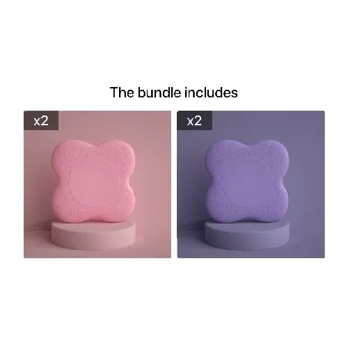 Almofada Extra Grossa para Joelhos, Cotovelos, Mãos e Pulsos – Proteção para Yoga, Pilates e Treinos Ortoluxxe