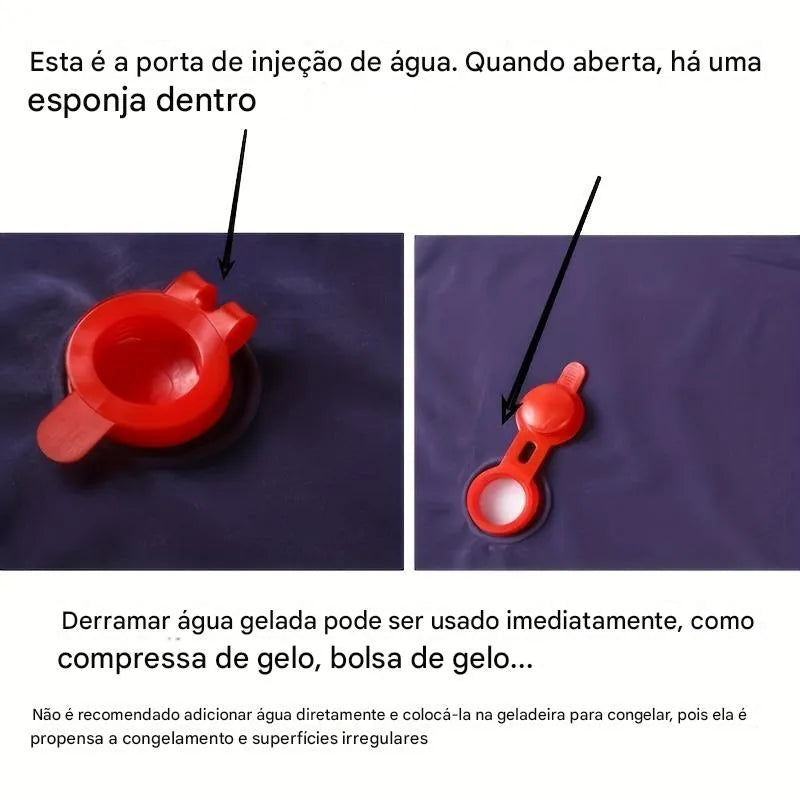 Almofada Terapêutica de Gel Calmante para Alívio Muscular Ortoluxxe