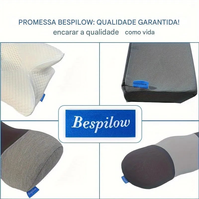 Almofada Ergonômica de Apoio Lombar em Espuma Viscoelástica Ortoluxxe