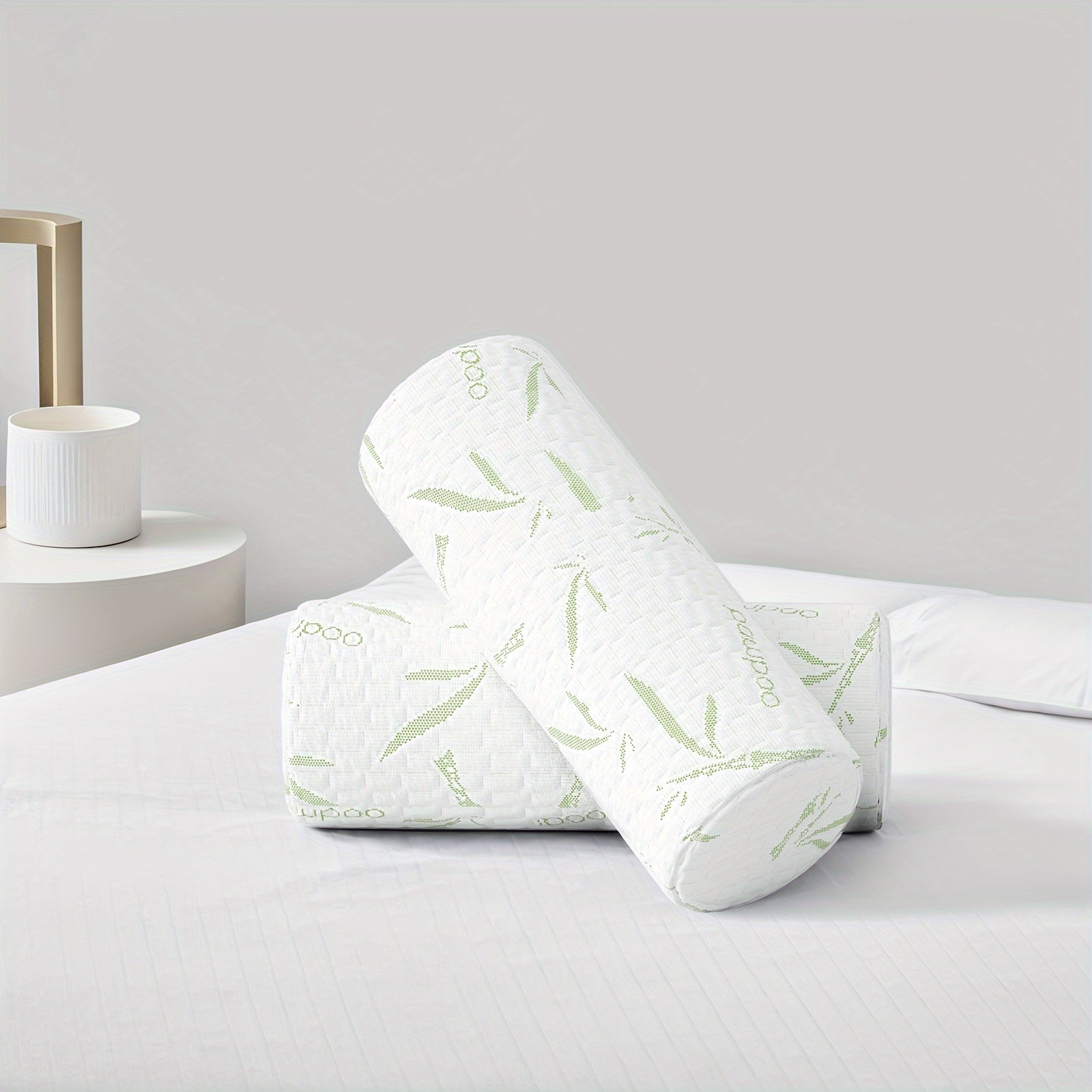 Almofada Ergonômica de Cilindro de Espuma Viscoelástica Ortoluxxe