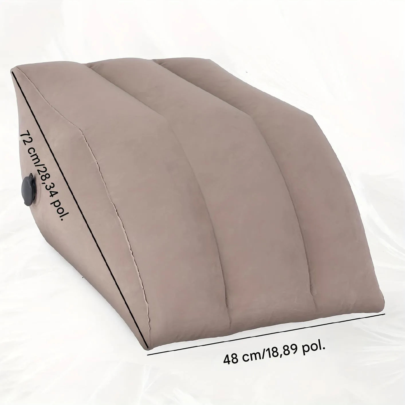 Travesseiro Inflável para Elevação de Pernas com Bolsa de Armazenamento Ortoluxxe