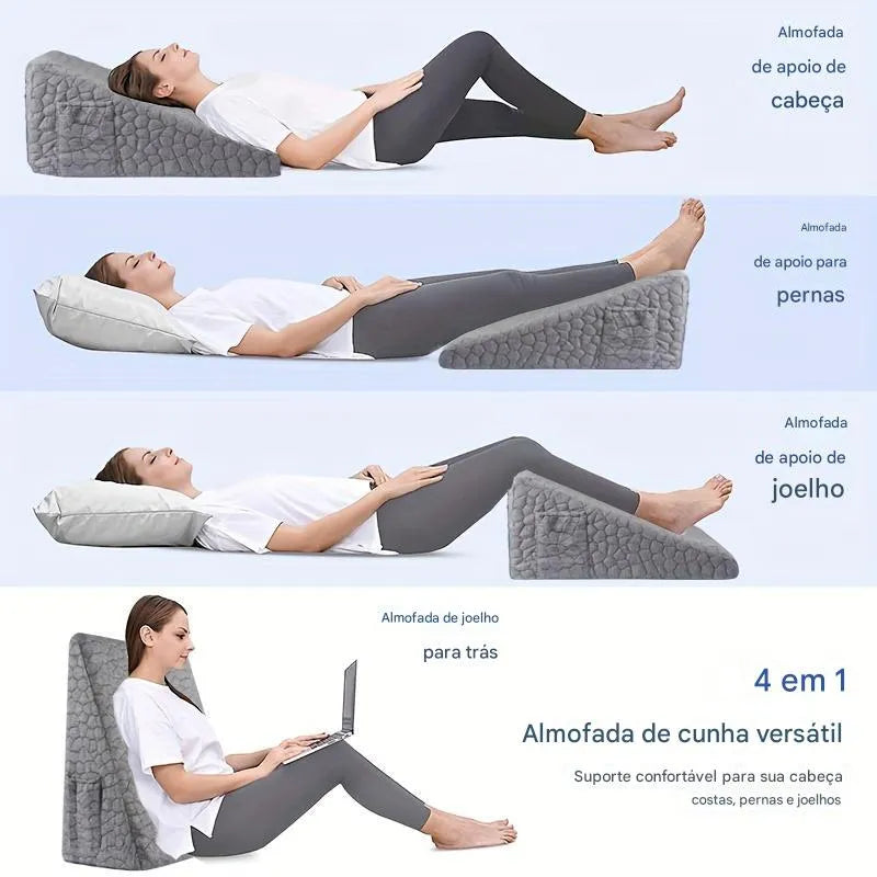 Travesseiro de Massagem Gel Slow Rebound Ortoluxxe