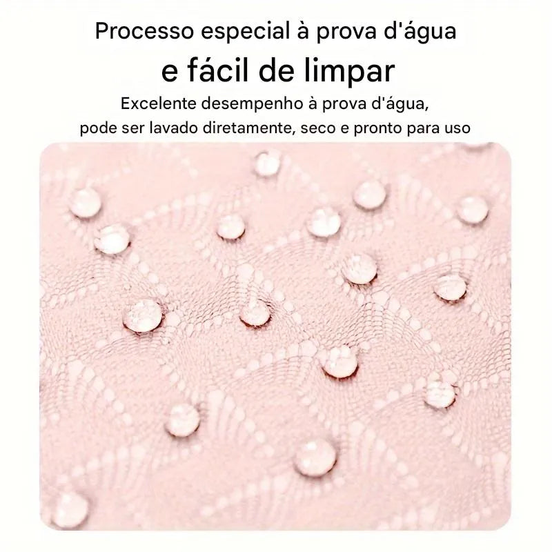 Tapete de Yoga Antiderrapante TPE Rosa Ortoluxxe