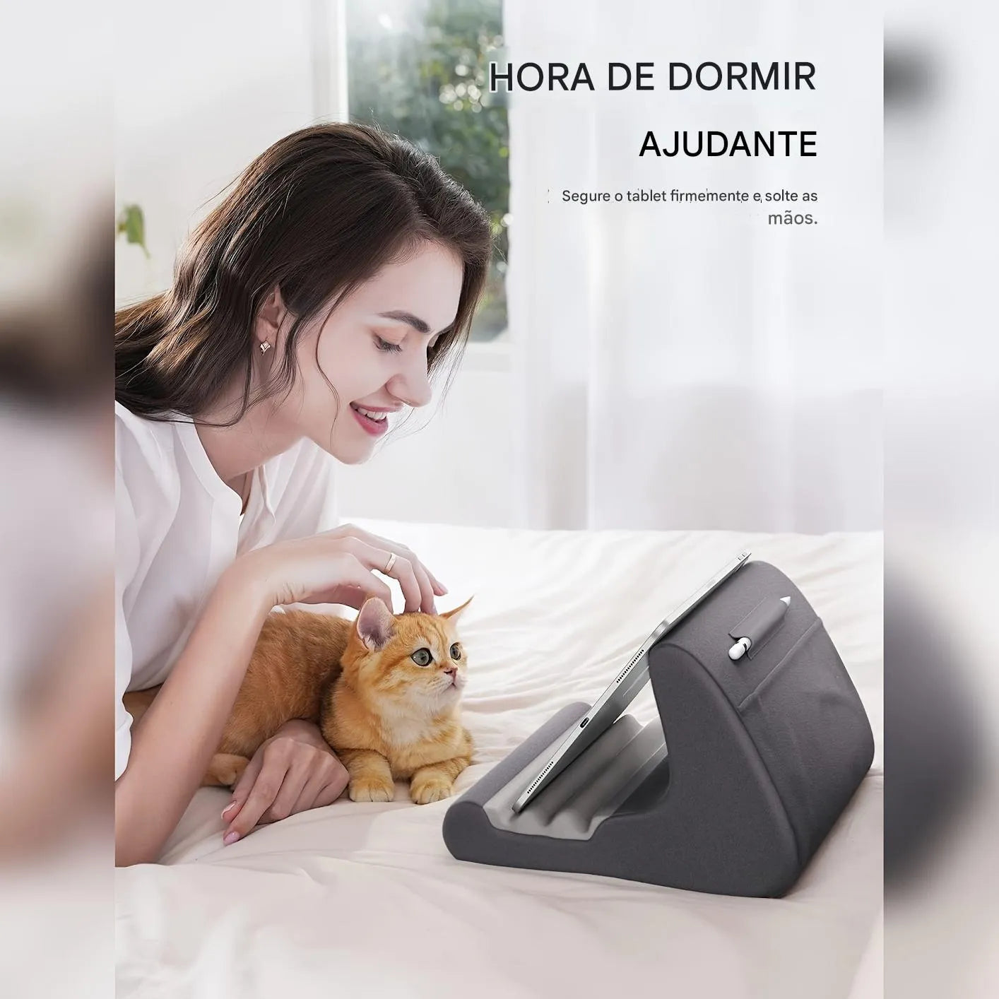 Suporte de Almofada para Tablet Ortoluxxe
