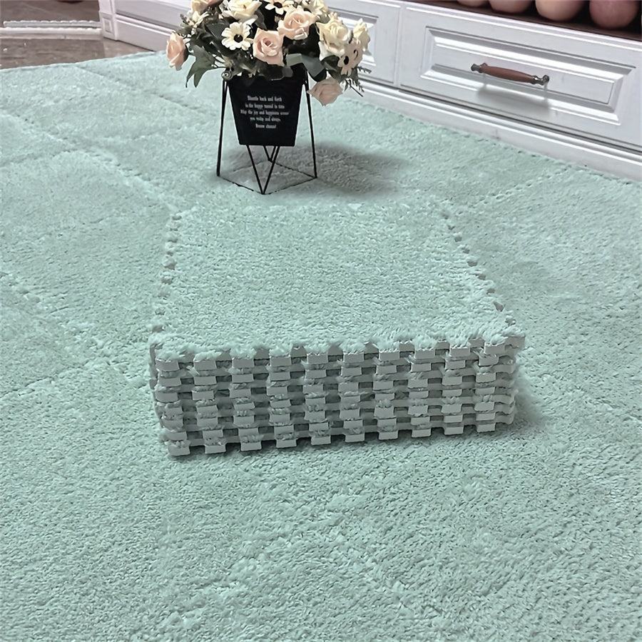 Kit Tatame de Encaixe com 12 Peças Macios e Confortáveis Ortoluxxe