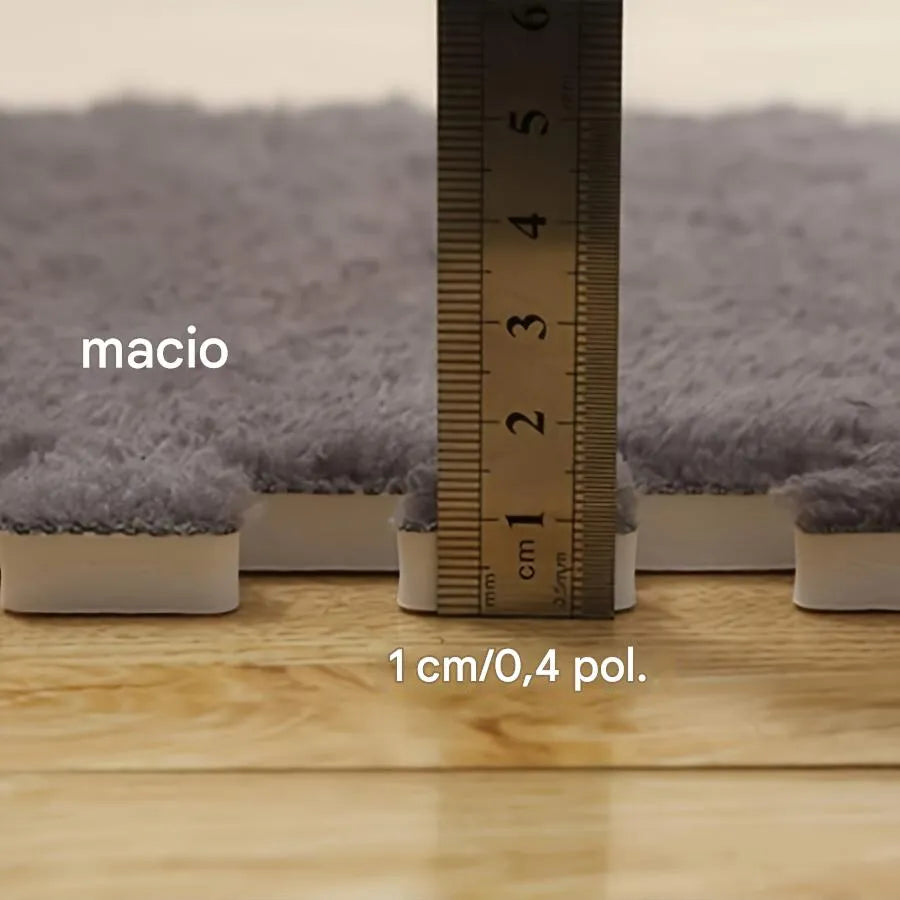 Kit Tatame de Encaixe com 12 Peças Macios e Confortáveis Ortoluxxe