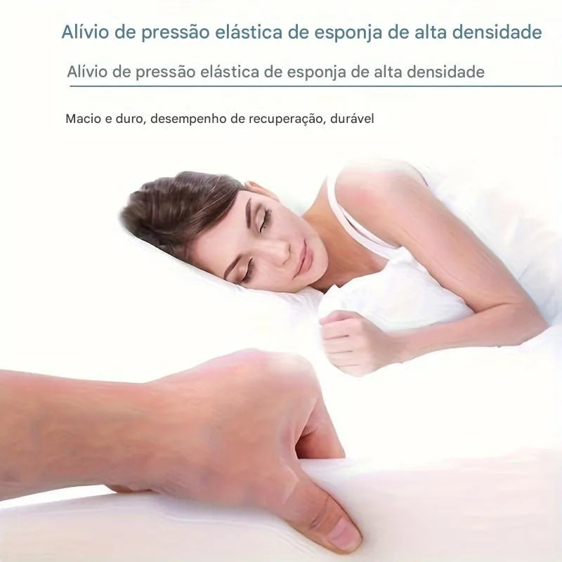 Almofada Triangular de Posicionamento para Pacientes Acamados Ortoluxxe