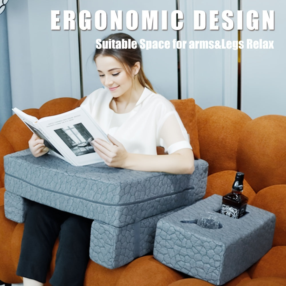 Almofada de Leitura e Apoio para Braços Extra Grande Ortoluxxe