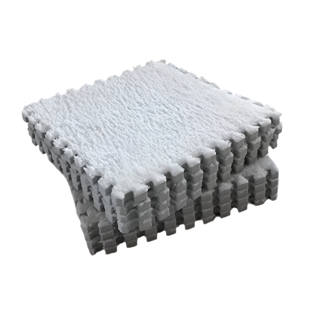 Kit Tatame de Encaixe com 12 Peças Macios e Confortáveis Ortoluxxe