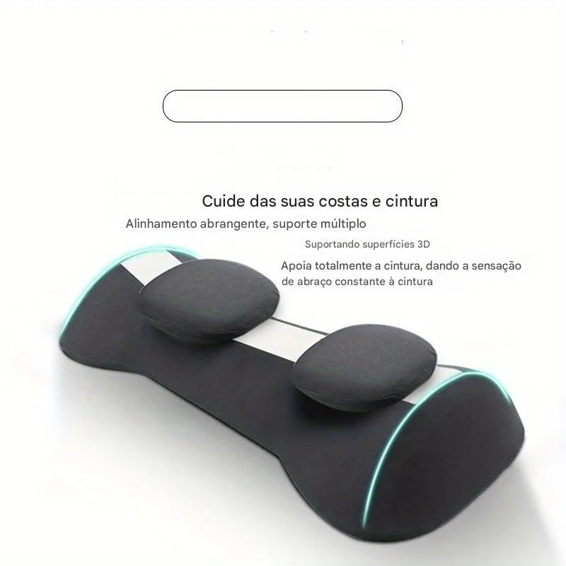 Travesseiro Ergonômico com Suporte para Pescoço, Costas e Conforto Ortoluxxe