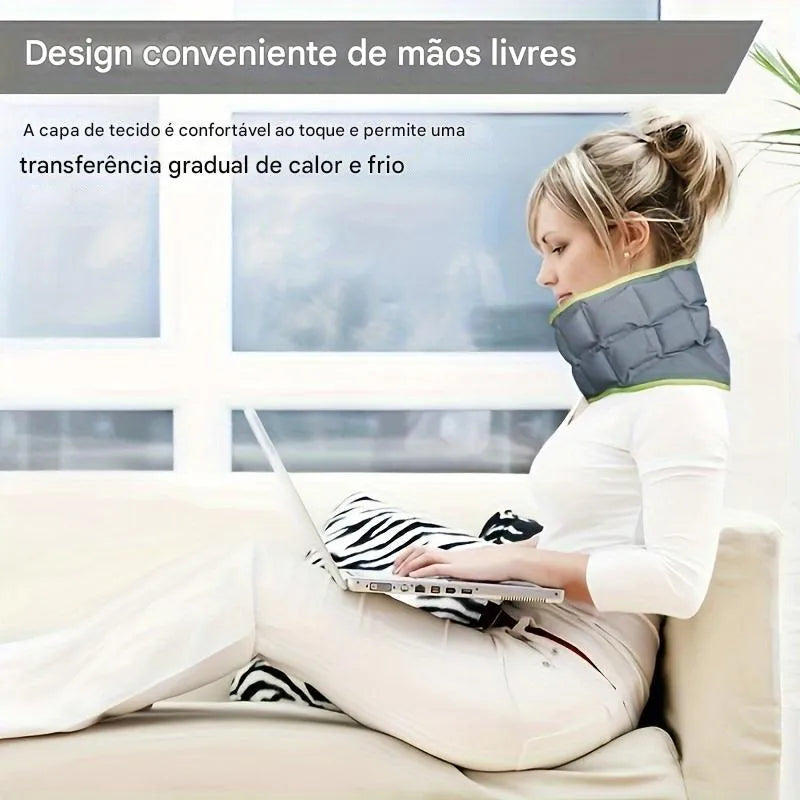 Bolsa de Gelo e Calor para Alívio Térmico do Pescoço Ortoluxxe