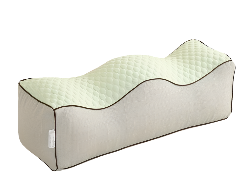 Travesseiro Ergonômico em Forma de M para Conforto das Pernas e Alívio Ortoluxxe