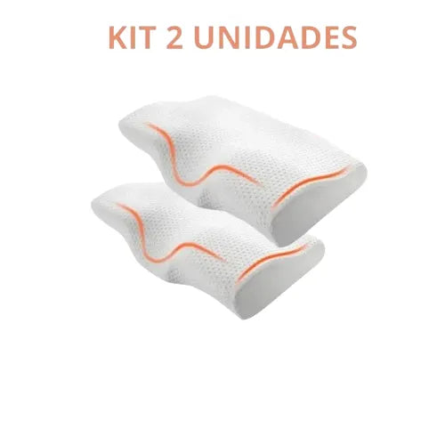 Kit 2 Travesseiros Ortopédico Ortoluxxe