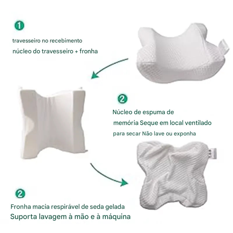 Almofada de Apoio Lombar Ortoluxxe