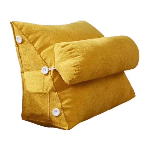 Almofada Triangular de Encosto – Suporte Lombar para Cama