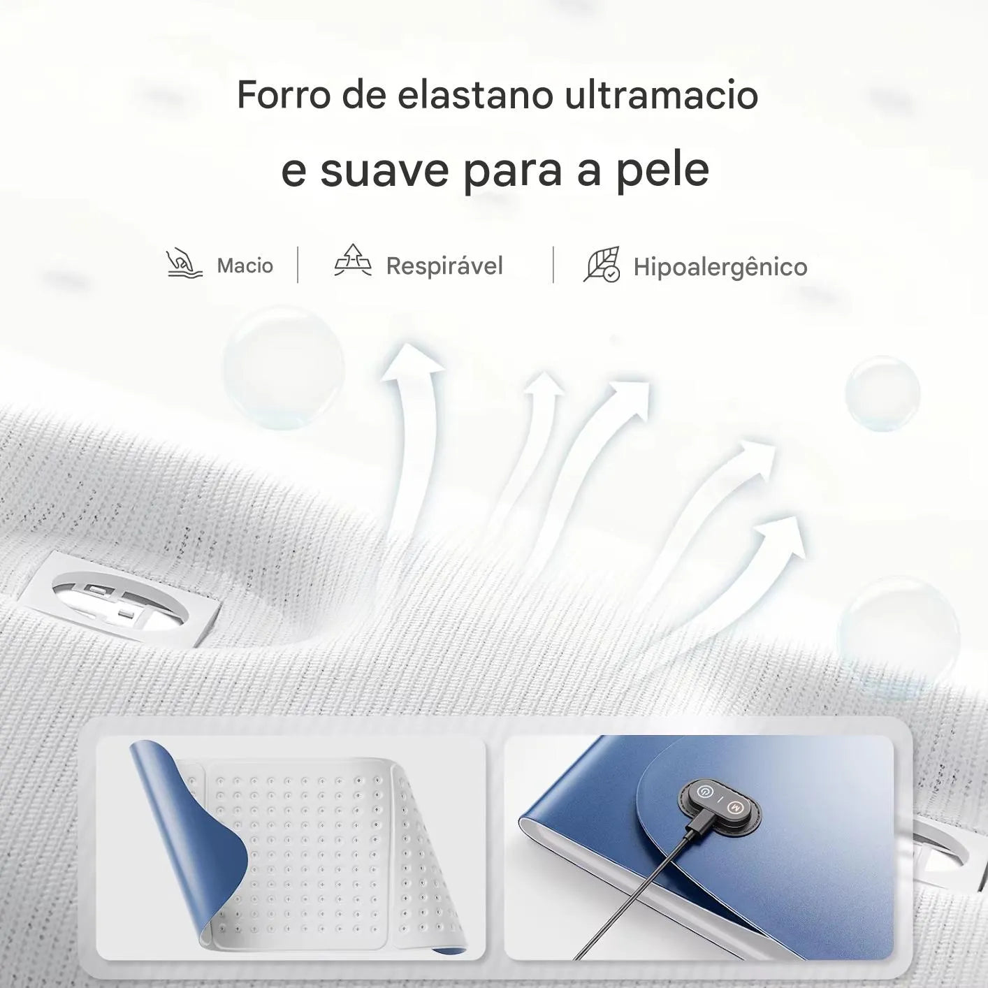 Manta de Terapia com Luz Vermelha