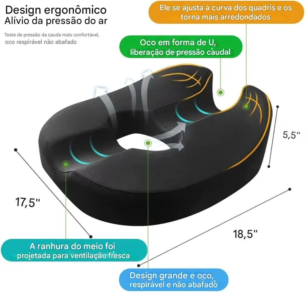 Almofada para dor Lombar, Gravidez e Pós-Operatório Ortoluxxe