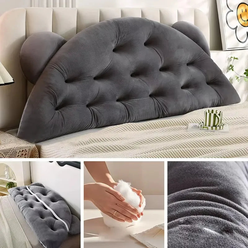 Almofada Triangular para Encosto em Cama King