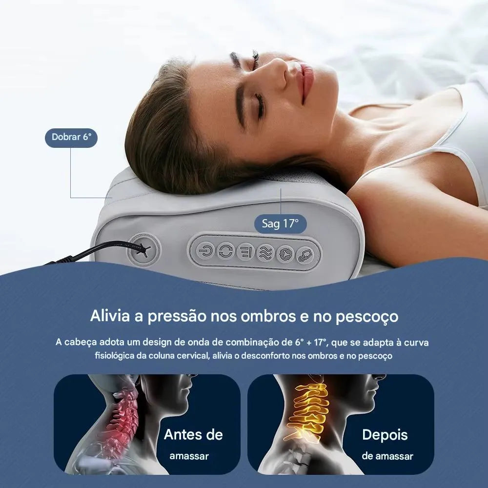 Almofada Massageadora Cervical