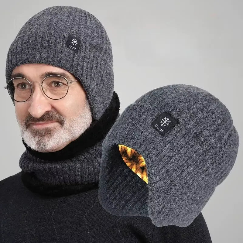 Touca de Inverno com Protetor Auricular