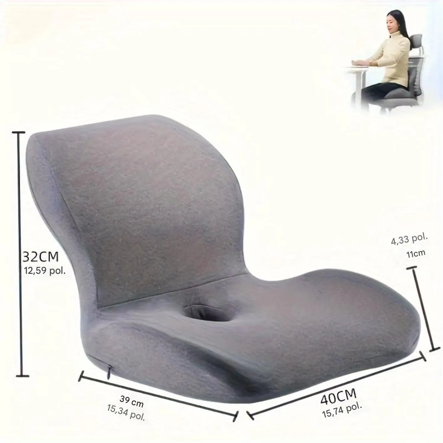 Almofada Ergonômica Ortoluxxe