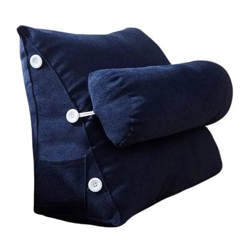 Almofada Triangular de Encosto – Suporte Lombar para Cama