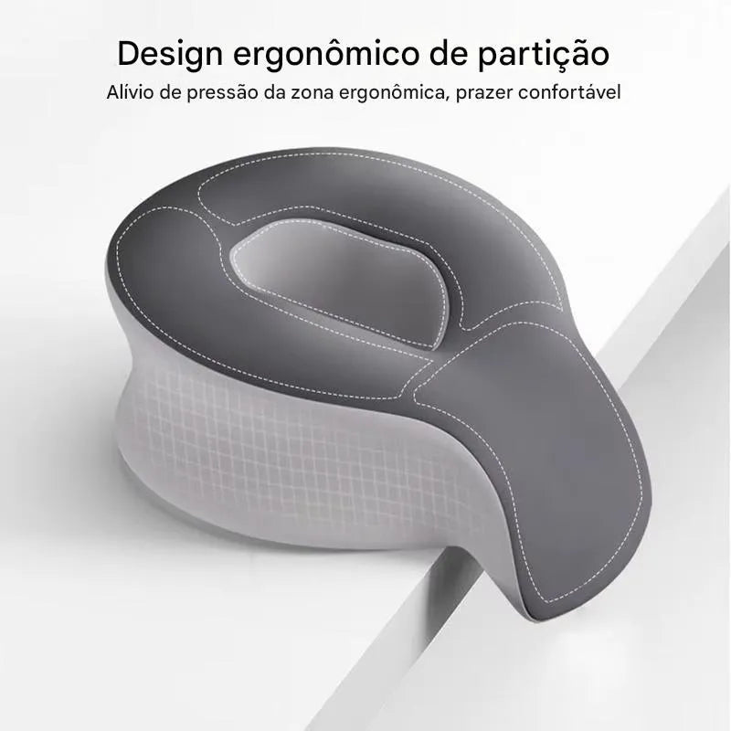 Travesseiro Ergonômico Apoio Facial para Massagem