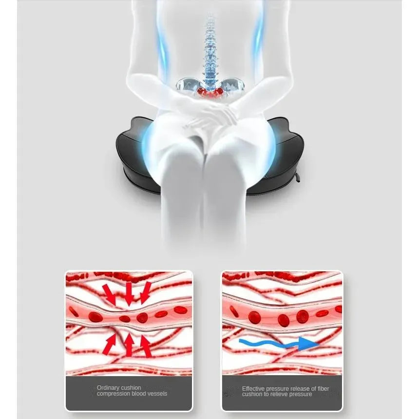 Almofada de Assento e Suporte Lombar Ortoluxxe