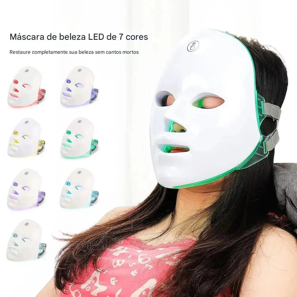 Máscara Facial de LED Ortoluxxe