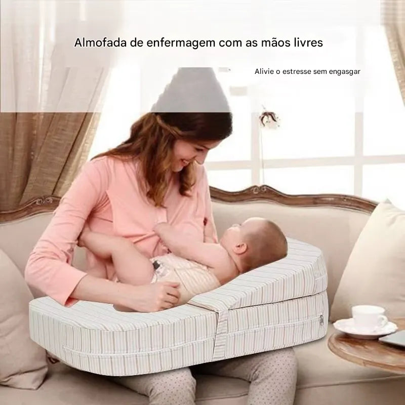 Almofada de Amamentação BabySlope Ortoluxxe  Ajustável Anti-Refluxo para Recém-Nascidos