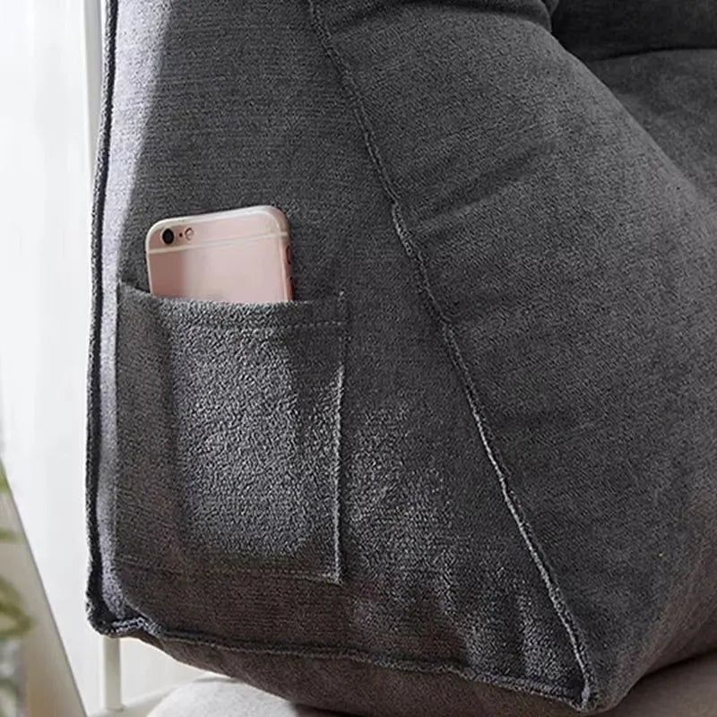 Almofada Triangular de Encosto – Suporte Lombar para Cama