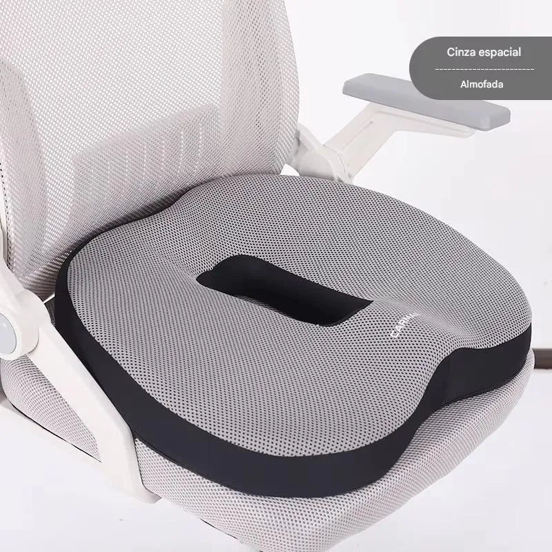 Almofada de Assento Memory Foam com Suporte Lombar