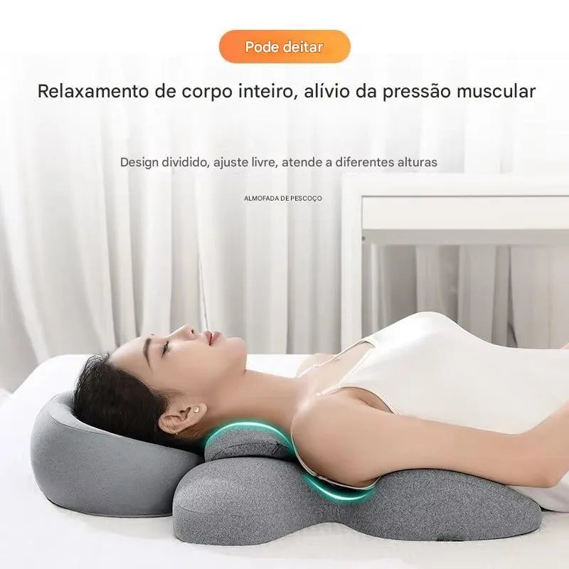 Kit Almofada Facial e apoio massagem SPA