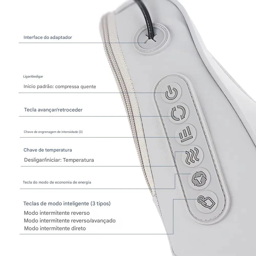 Almofada Massageadora Cervical