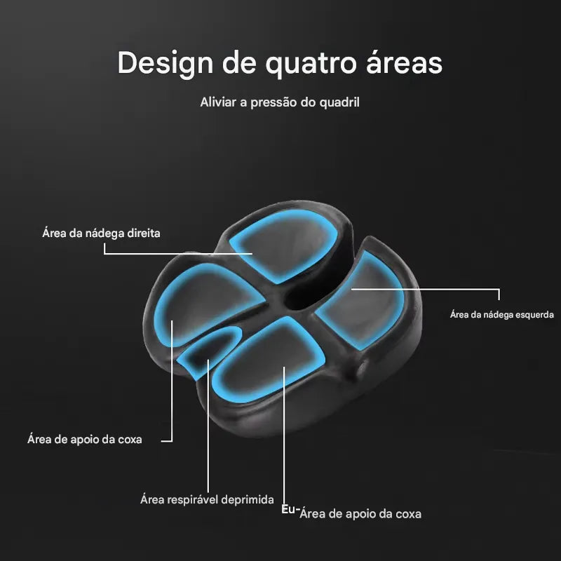 Assento Ortopédica Antiderrapante Ortoluxxe