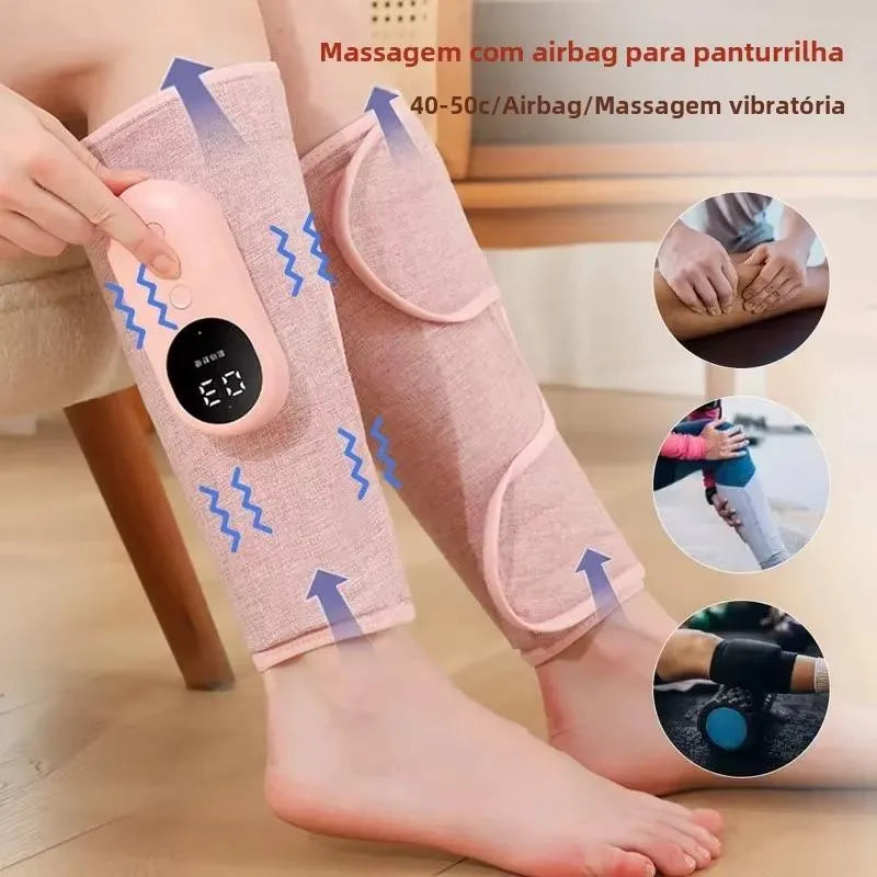 Massageador Elétrico Sem Fio para Pernas