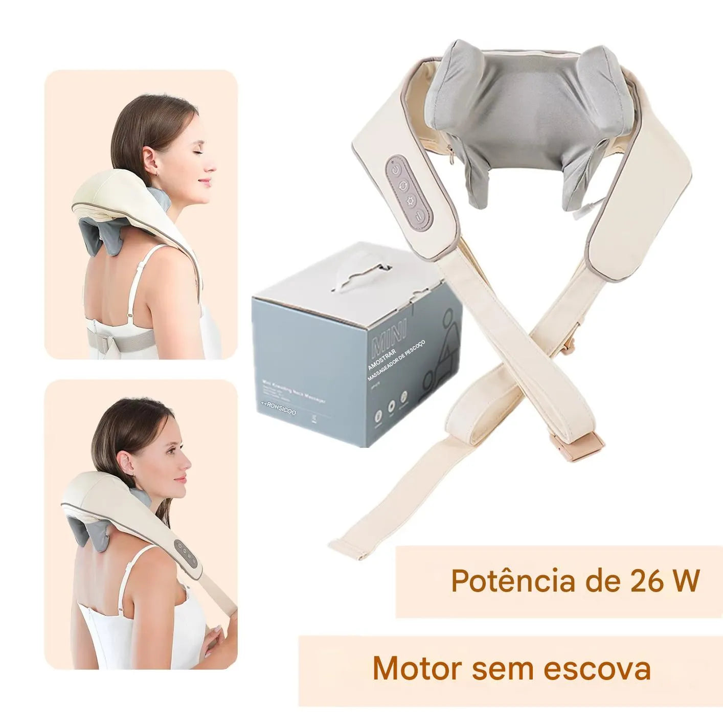 Massageador Cervical e Ombros Foreverlily