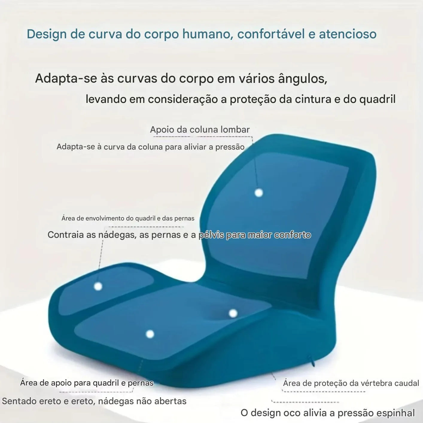 Almofada Ergonômica Ortoluxxe