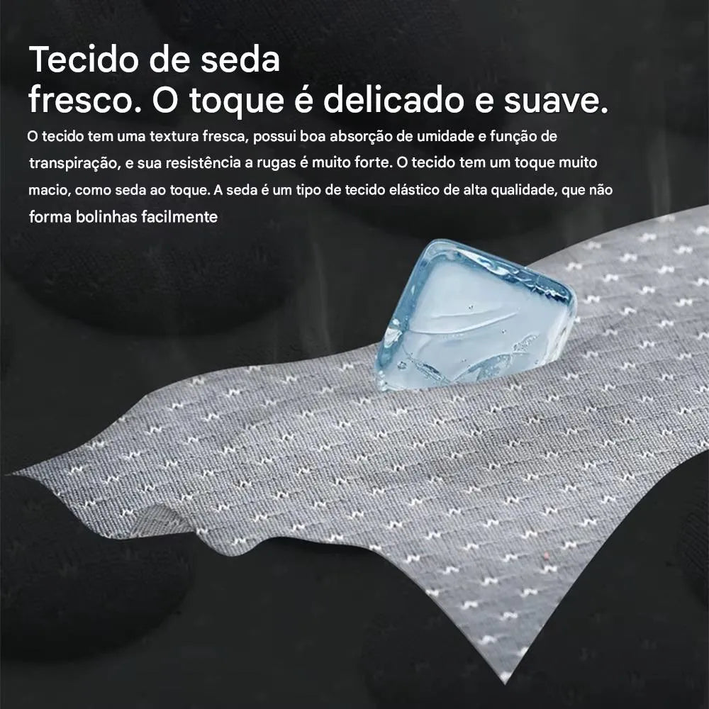 Almofada para Carro Ice Silk Refrescante Universal