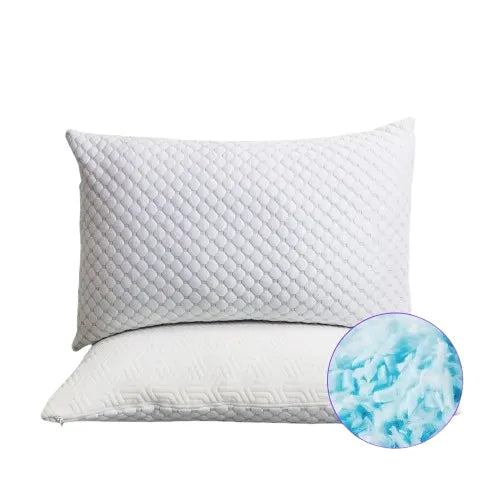 Travesseiro Gelado com Espuma de Memória