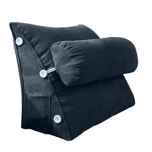 Almofada Triangular de Encosto – Suporte Lombar para Cama