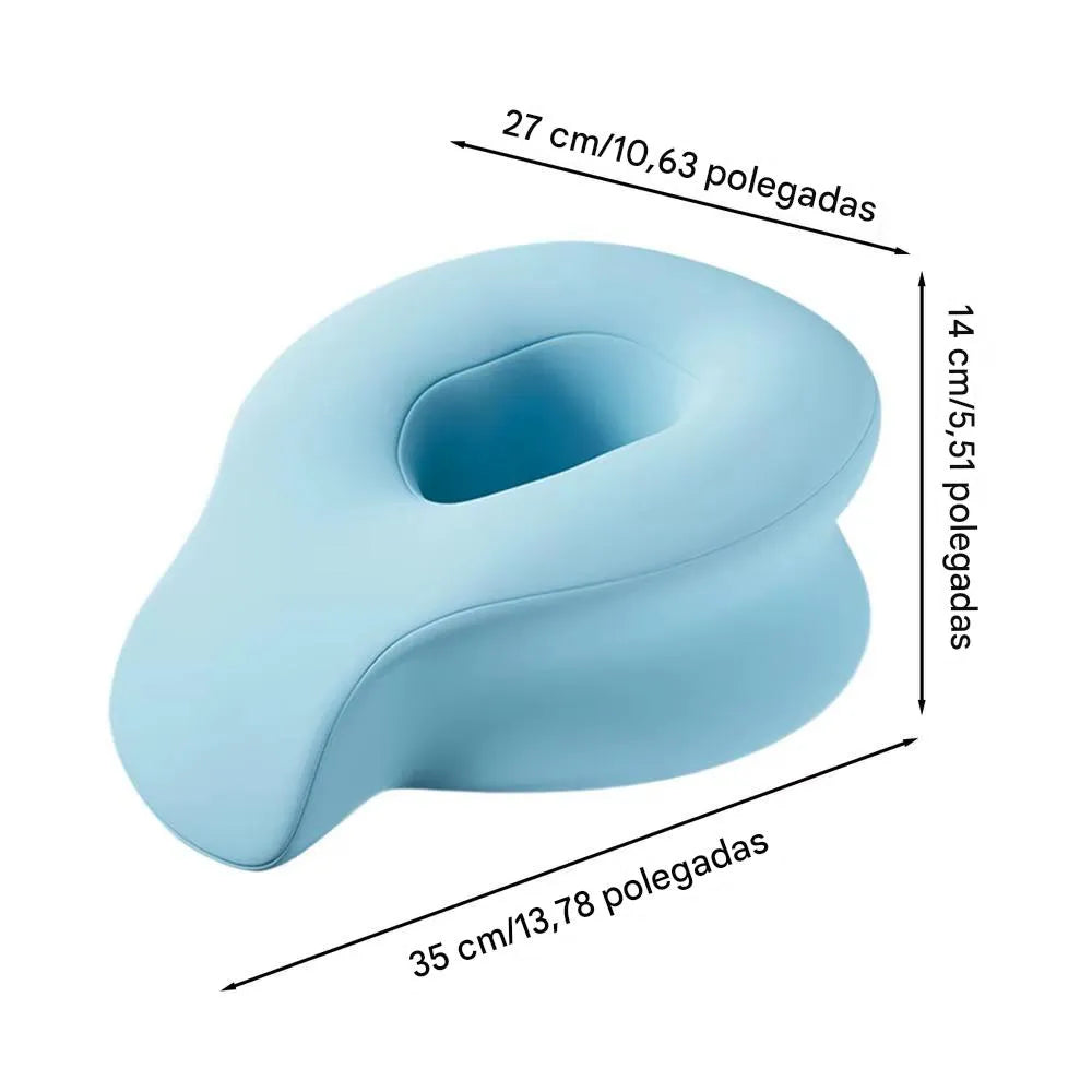 Travesseiro Ergonômico Apoio Facial para Massagem