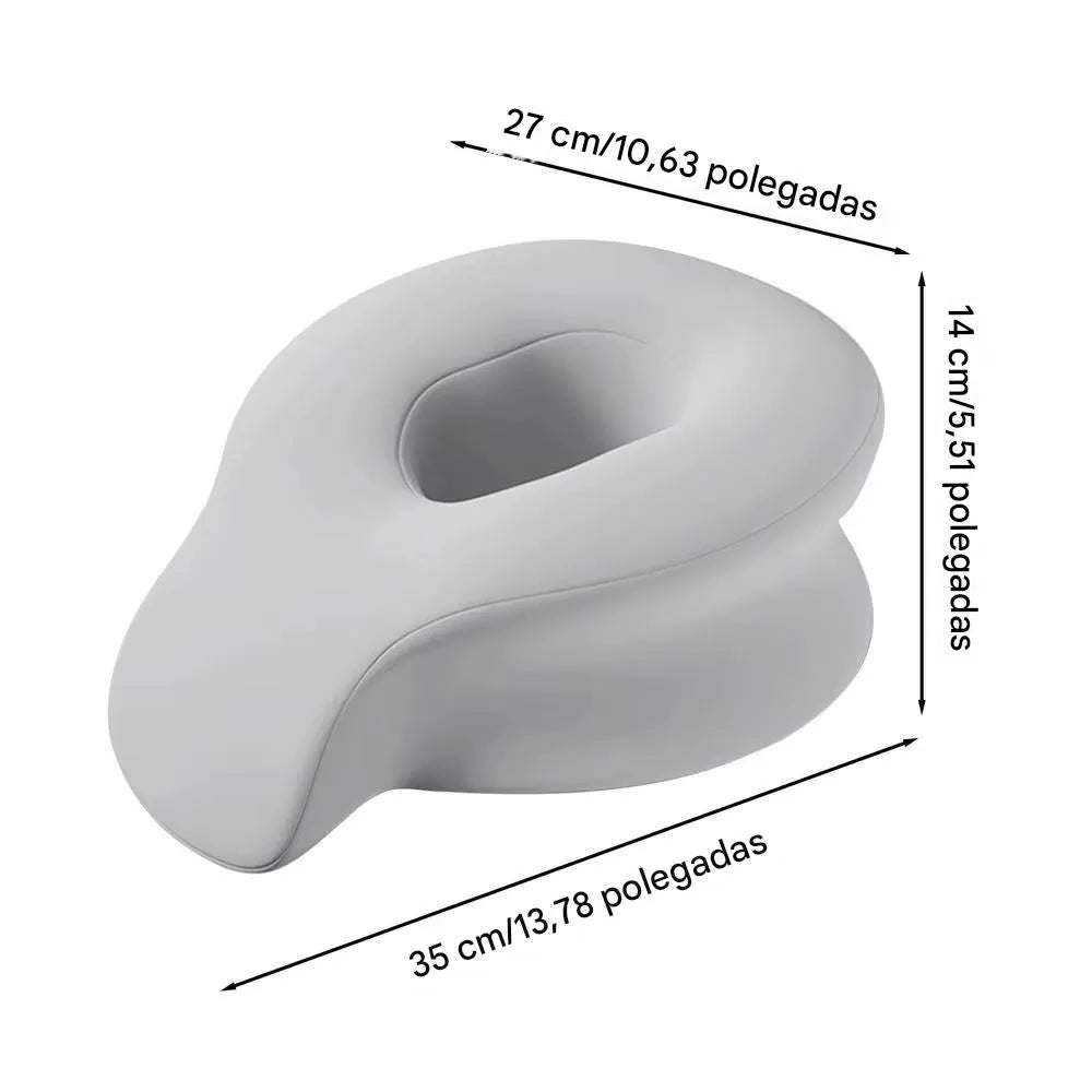 Travesseiro Ergonômico Apoio Facial para Massagem